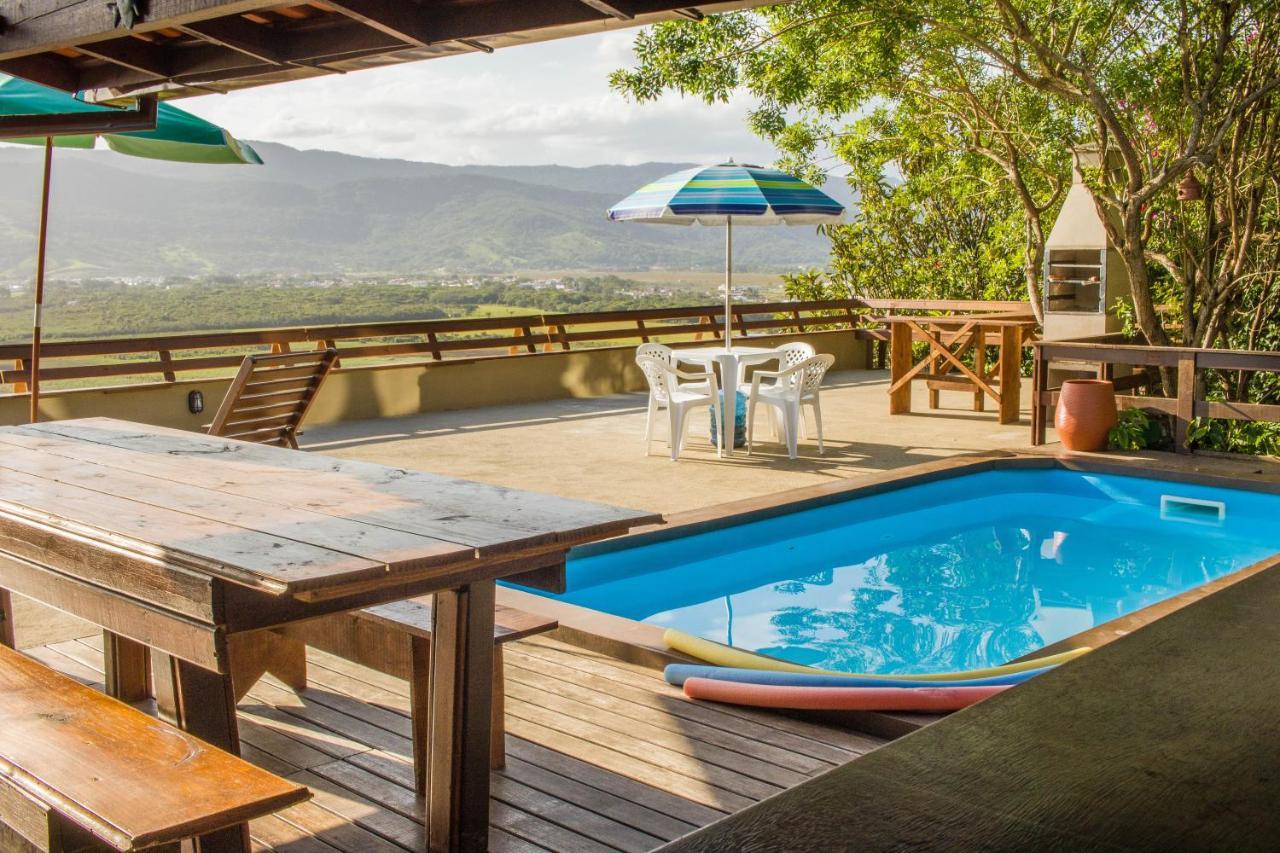 Casa Com Piscina E Incrivel Vista Para Lagoa Garopaba Esterno foto