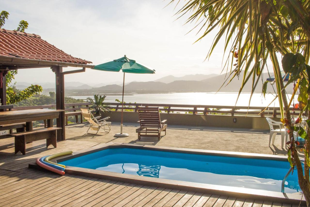 Casa Com Piscina E Incrivel Vista Para Lagoa Garopaba Esterno foto
